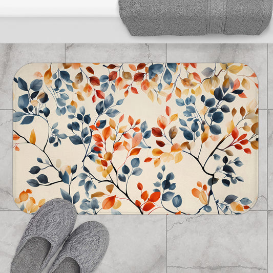 Autumn Elegance Bath Mat