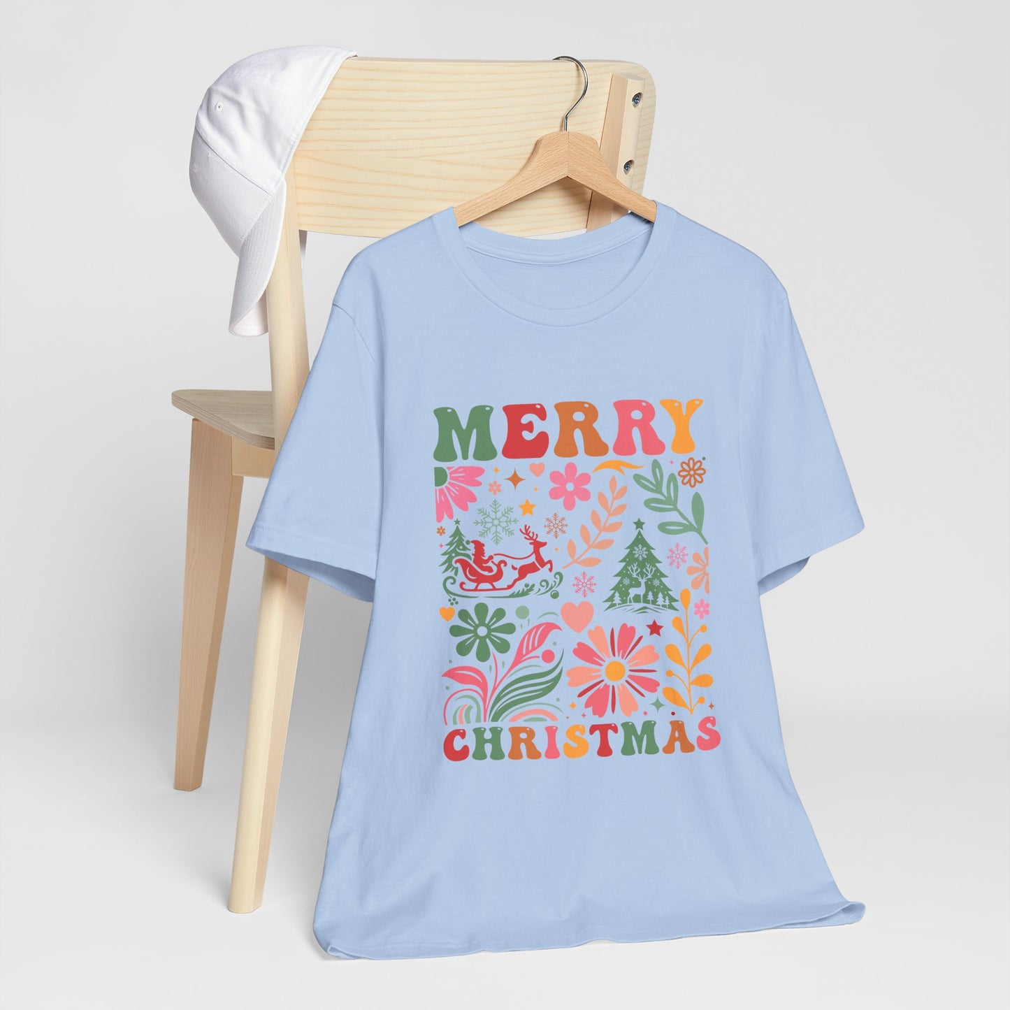 Christmas Floral Tee