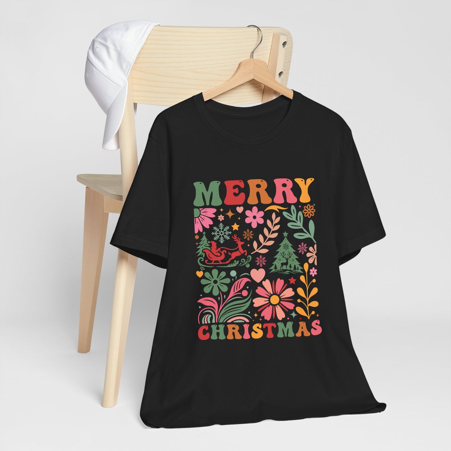 Christmas Floral Tee