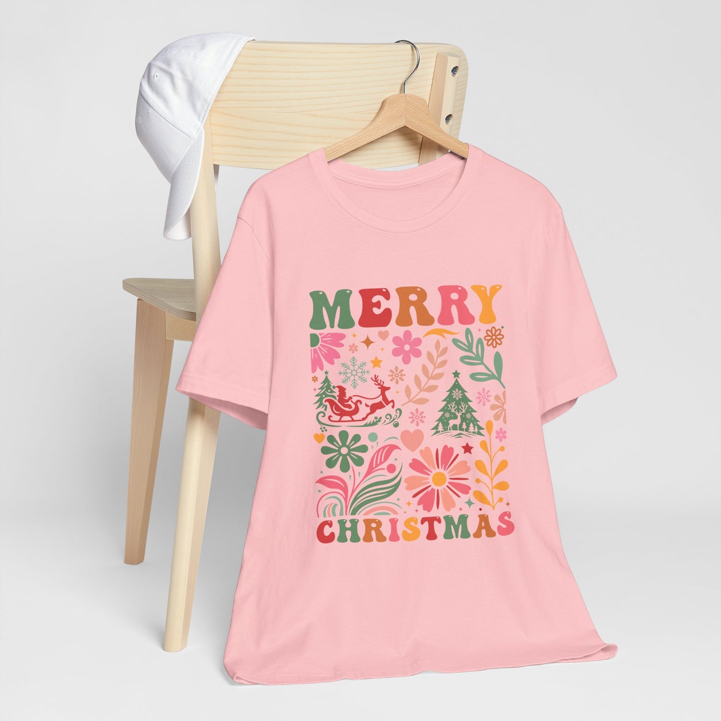 Christmas Floral Tee