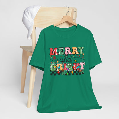 Merry and Bright Christmas T-Shirt