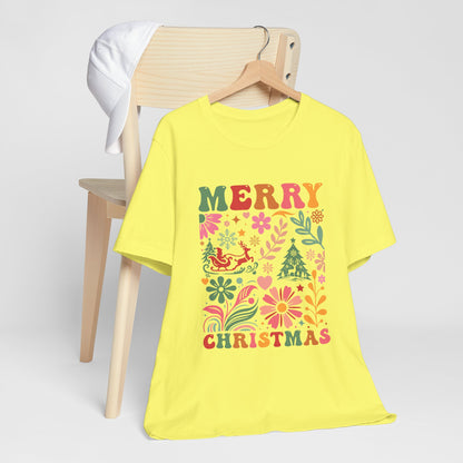 Christmas Floral Tee